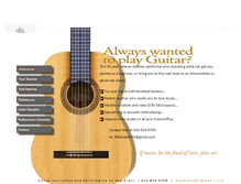 Tablet Screenshot of guitarlessons-sanfrancisco.com